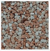 DEN BRAVEN Kamenný koberec PerfectSTONE - mramorové kamínky pytel 25kg růžová 3-6mm